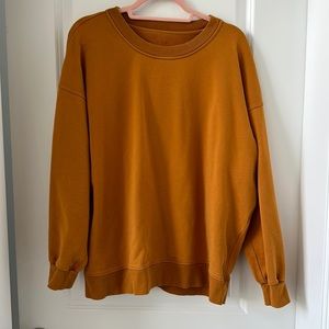 lululemon Peefectly Oversized Crew - size 6/8